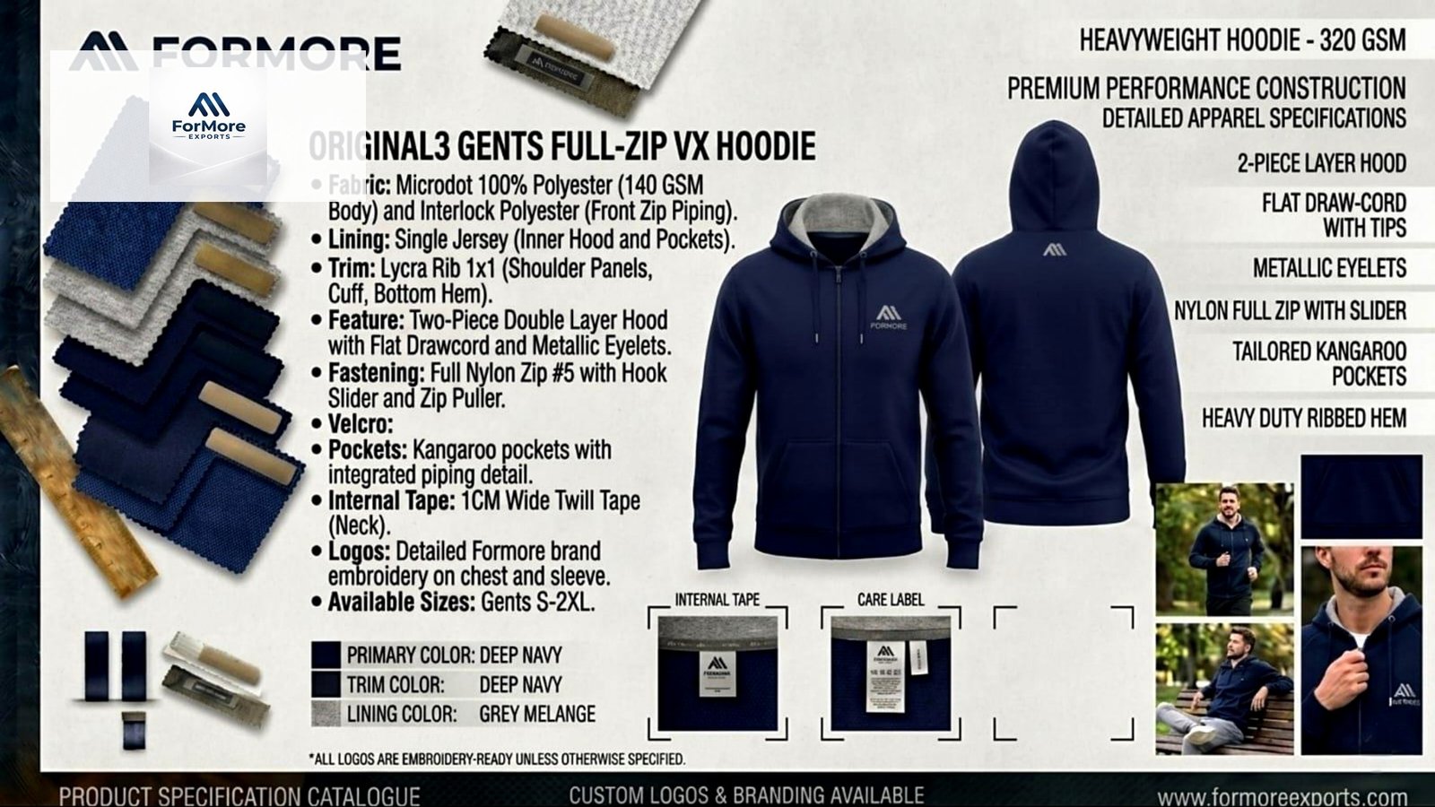 Original3 Gents Full-Zip Hoodie catalogue page