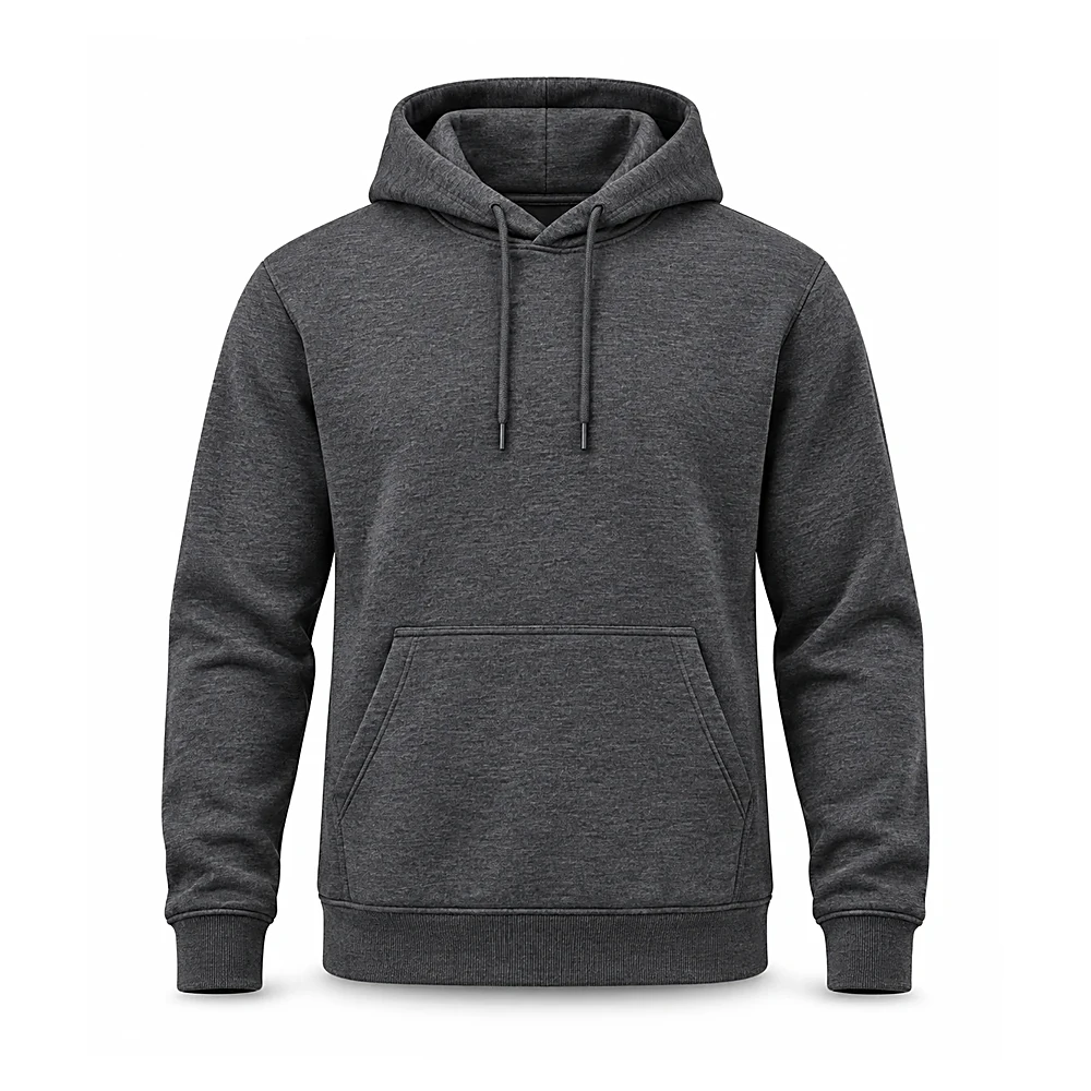 Charcoal Gray Hoodie - custom hoodies & sweatshirts manufactured by Formore Exports