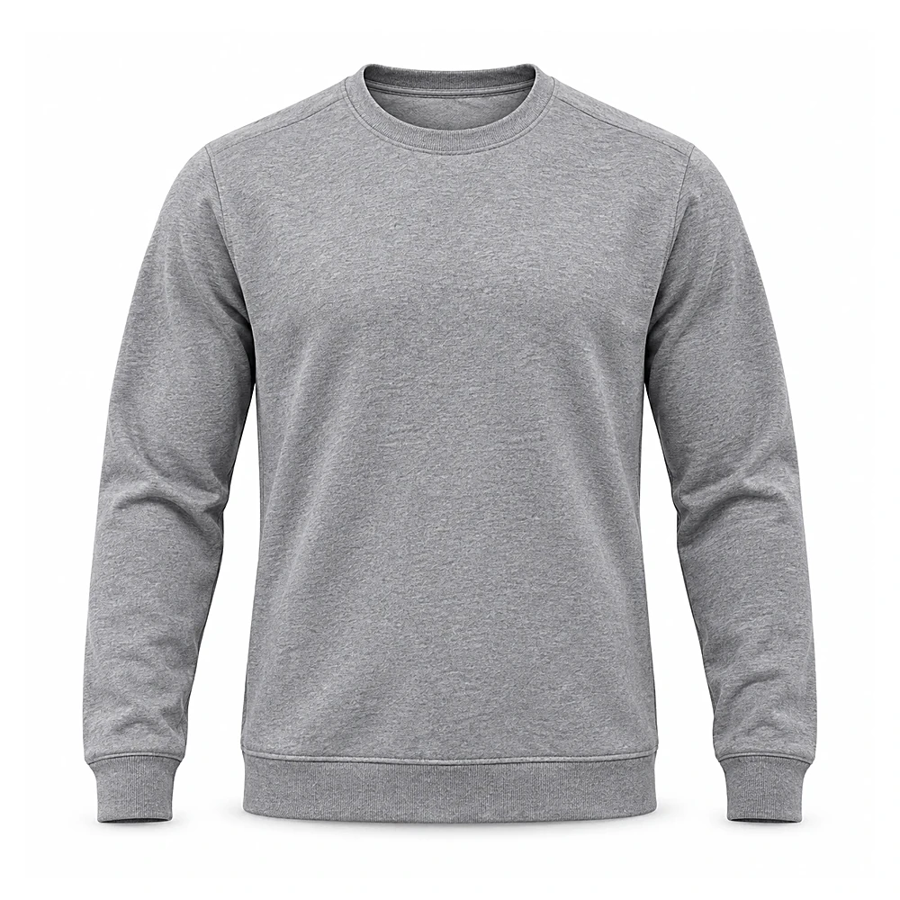 Heather Performance Crewneck Sweatshirt - custom hoodies & sweatshirts manufactured by Formore Exports