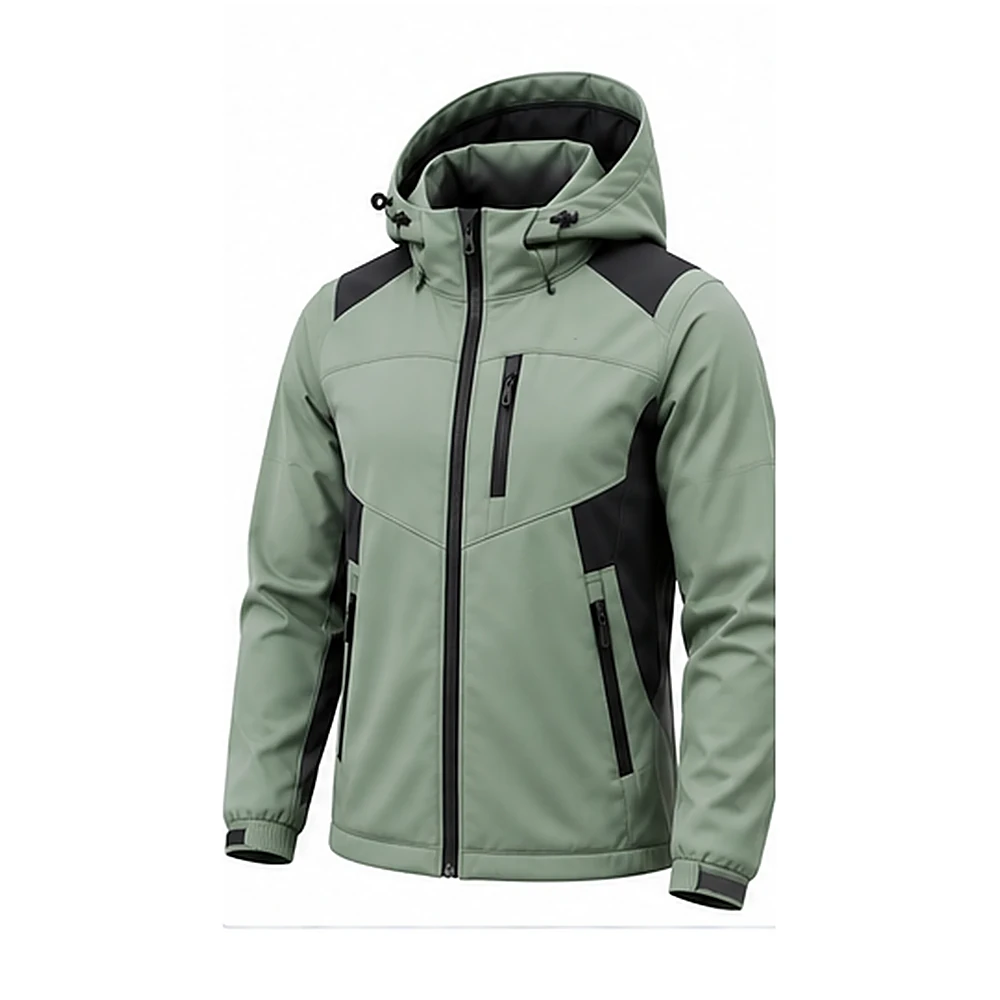 Hooded Softshell Jacket - custom jackets & outerwear manufactured by Formore Exports