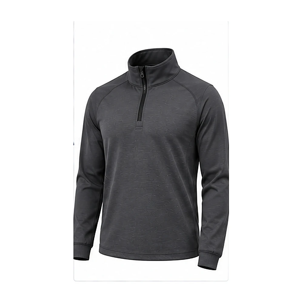 Quarter-Zip Pullover - custom midlayers & fleece manufactured by Formore Exports