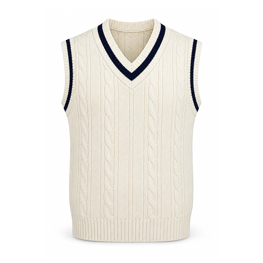 Cricket Slipover Vest - custom cricket manufactured by Formore Exports