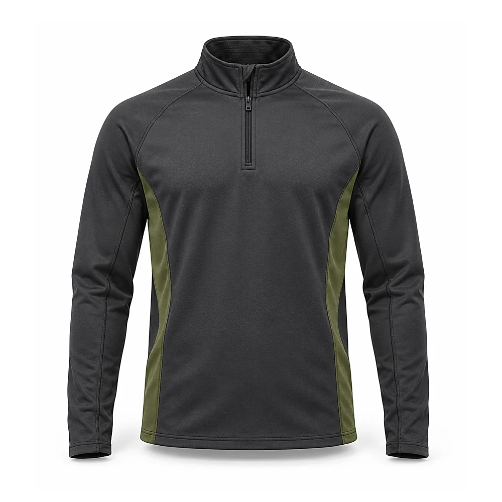Rugby Training Quarter-Zip - custom rugby manufactured by Formore Exports